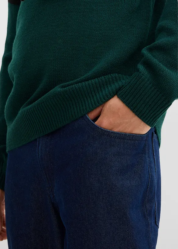 Maglione pratico a girocollo, bonprix