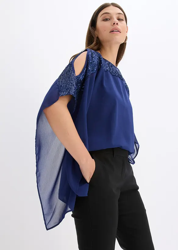 Tunica con paillettes, bonprix