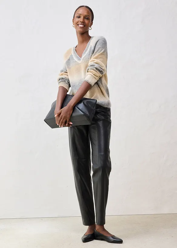 Maglione in misto lana con lurex, bonprix