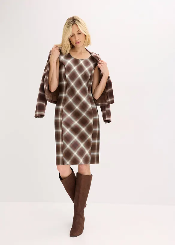 Abito a quadri, bonprix