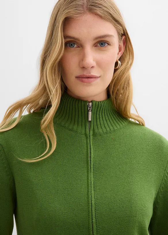 Cardigan in puro cotone biologico, bonprix