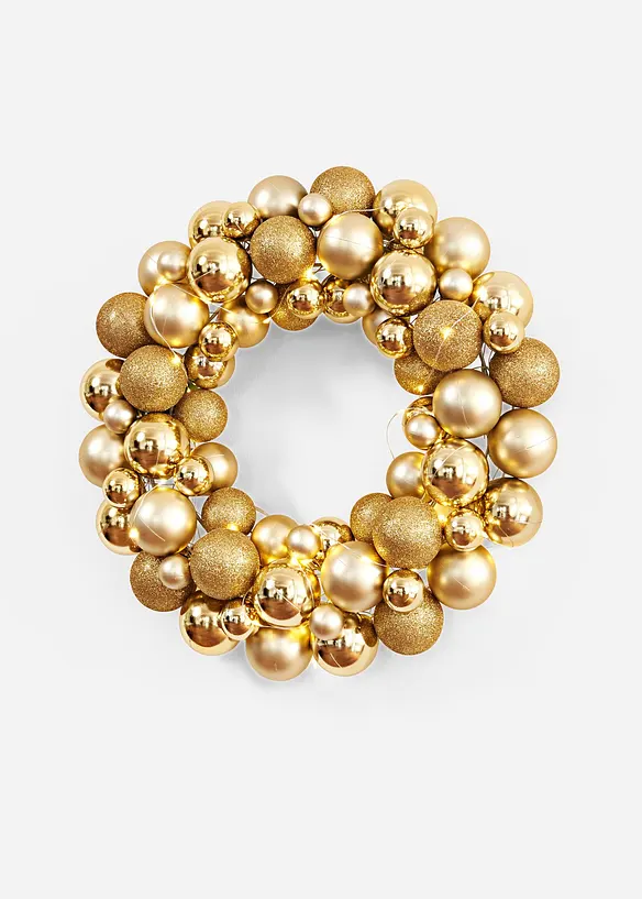 Soprammobile LED ghirlanda con palline, bonprix