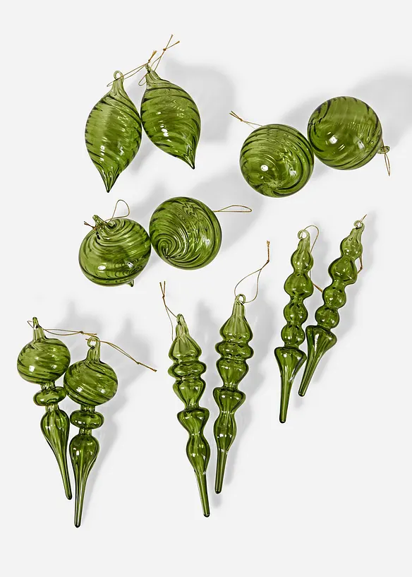 Palline di Natale (set 12 pezzi), bonprix