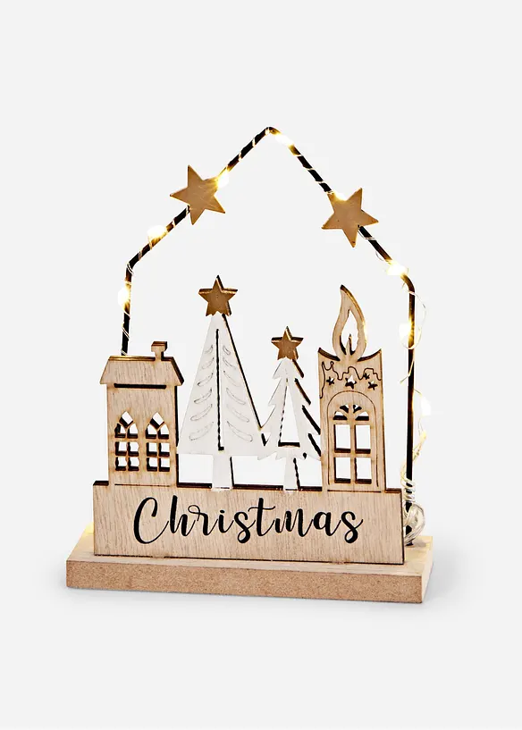 Decorazione LED a forma di casetta, bonprix