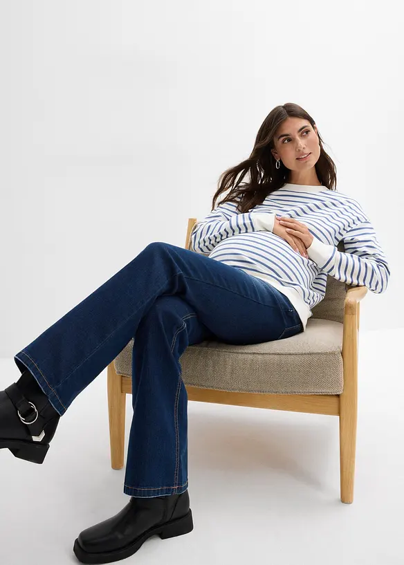 Jeans prémaman, bootcut, bonprix