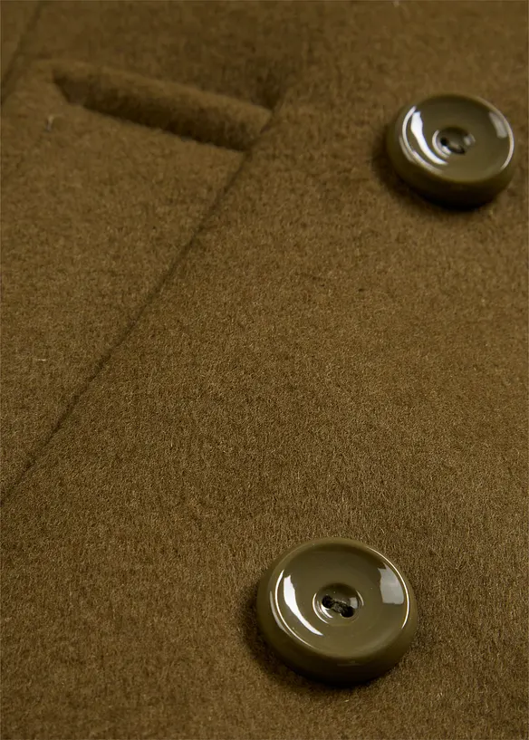 Caban in misto lana, bonprix