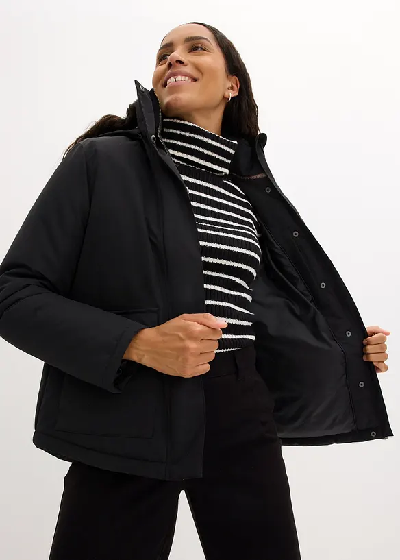 Giacca invernale con tasche applicate, bonprix