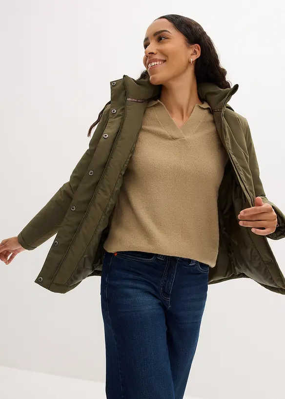 Giacca invernale con tasche applicate, bonprix