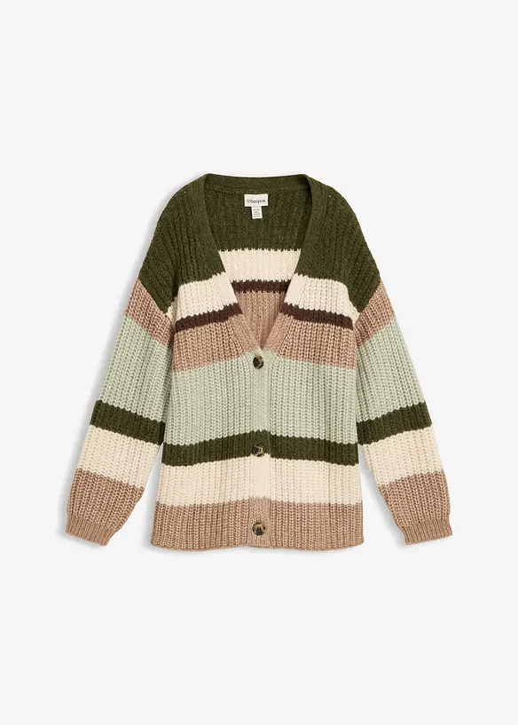 Cardigan in filato grosso con colori sfumati, bonprix