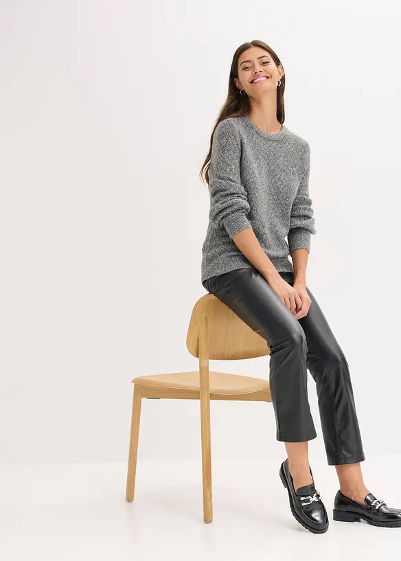 Maglione traforato, bonprix