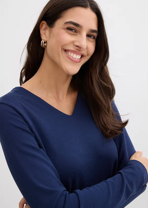 Abito in misto viscosa fluente, bonprix