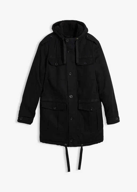 Parka da campo invernale  fodera teddy morbida, bonprix