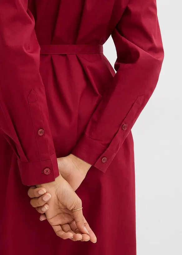 Abito midi in puro cotone biologico, bonprix