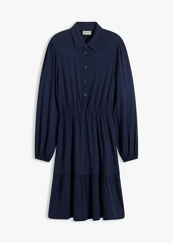 Abito in jersey di misto viscosa, bonprix