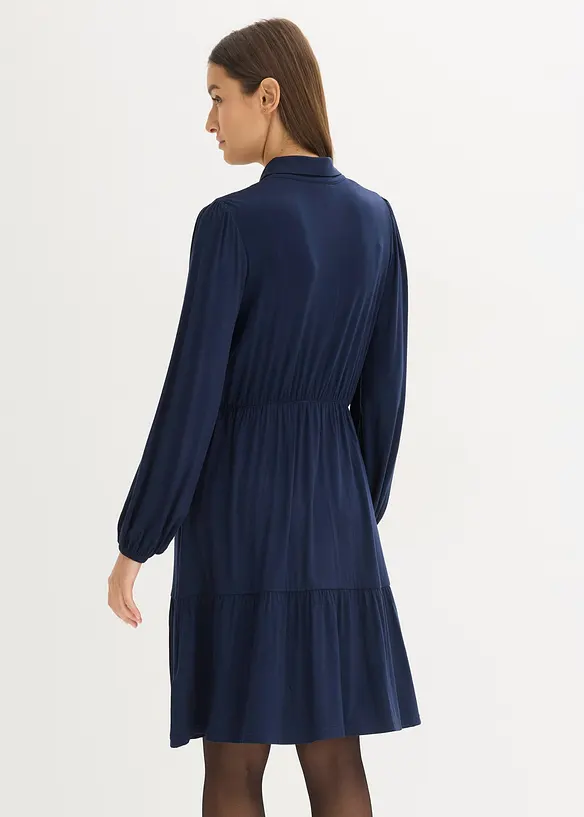 Abito in jersey di misto viscosa, bonprix