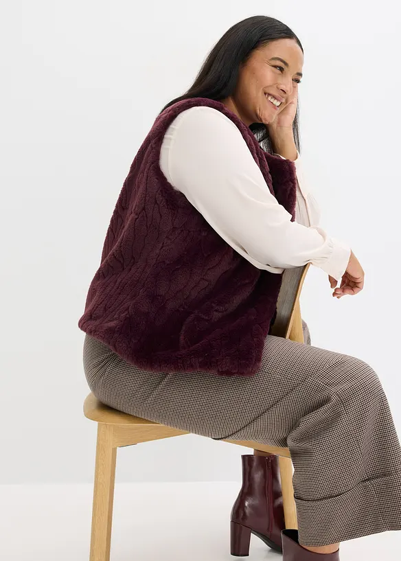 Gilet in pelliccia sintetica, bonprix