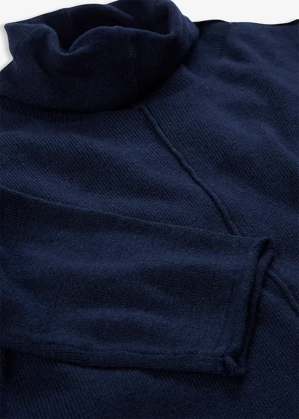 Maglione a collo alto in misto cachemire morbido, bonprix