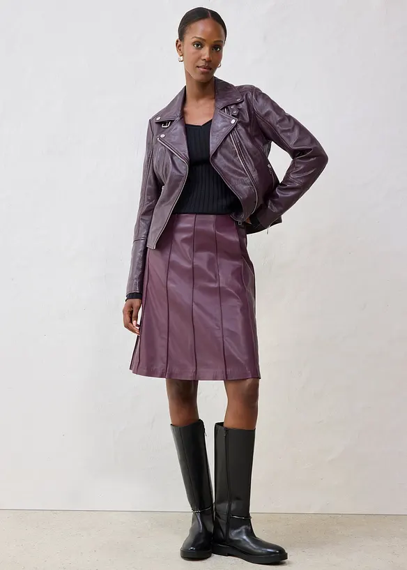 Gonna svasata in nappa di agnello, bonprix