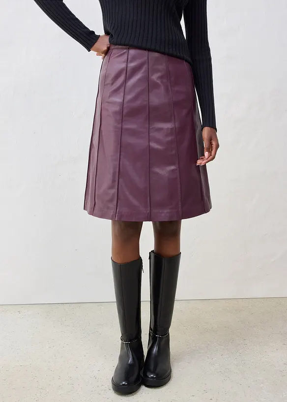 Gonna svasata in nappa di agnello, bonprix