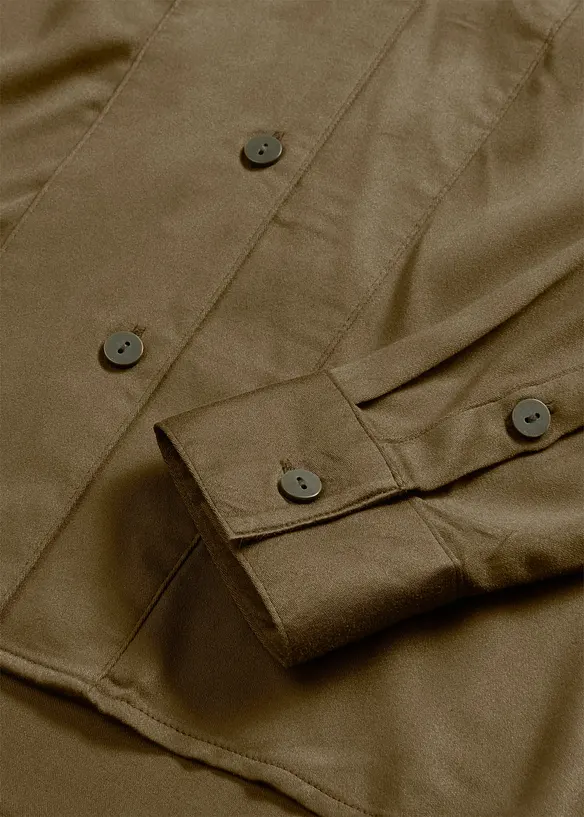 Camicia in satin fluente, bonprix