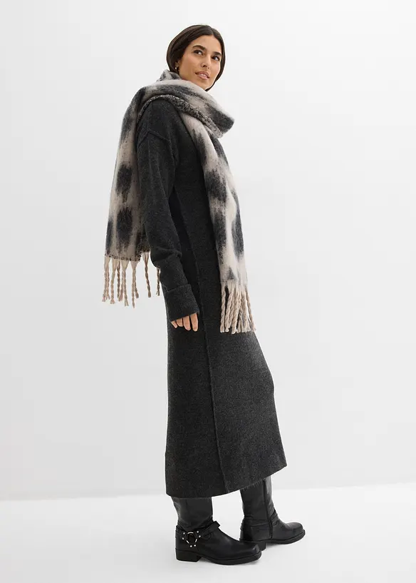 Abito midi in maglia, bonprix