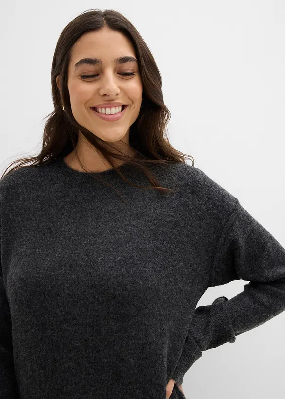 Abito midi in maglia, bonprix