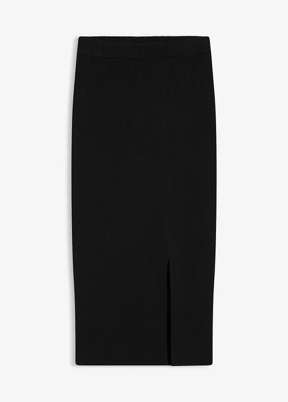 Gonna in filato fine di misto viscosa morbido, bonprix