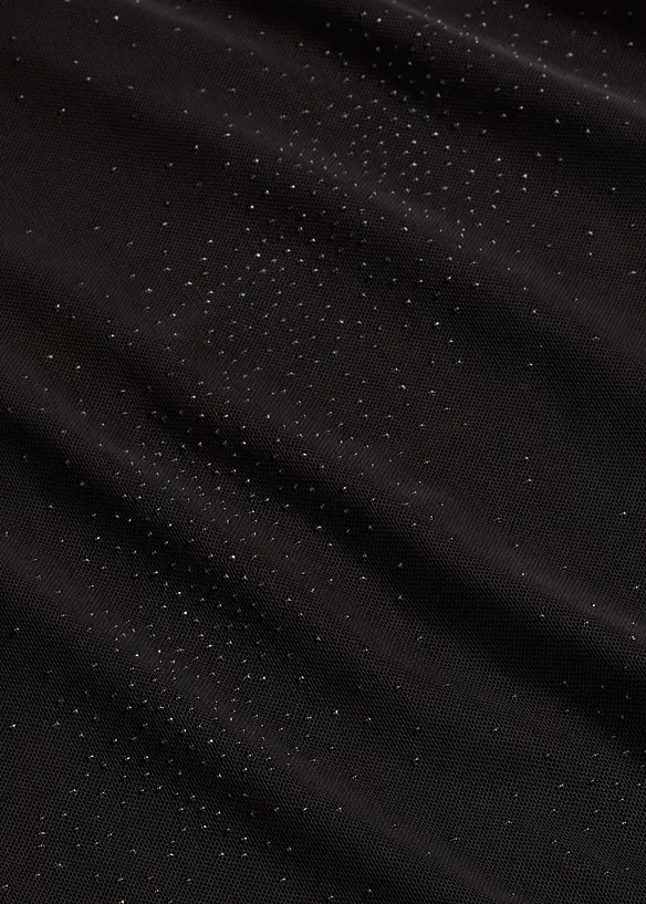 Maglia a maniche lunghe in mesh delicato, bonprix