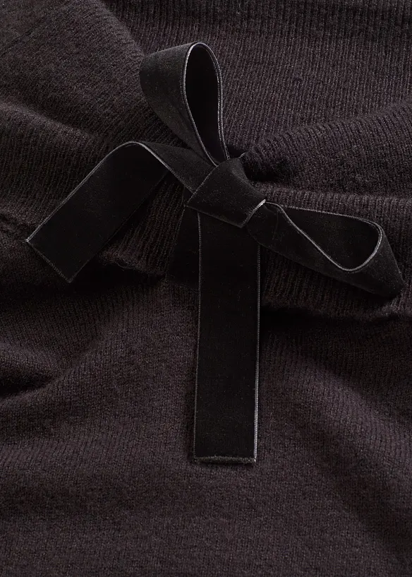 Maglione oversize con spalle scoperte, bonprix