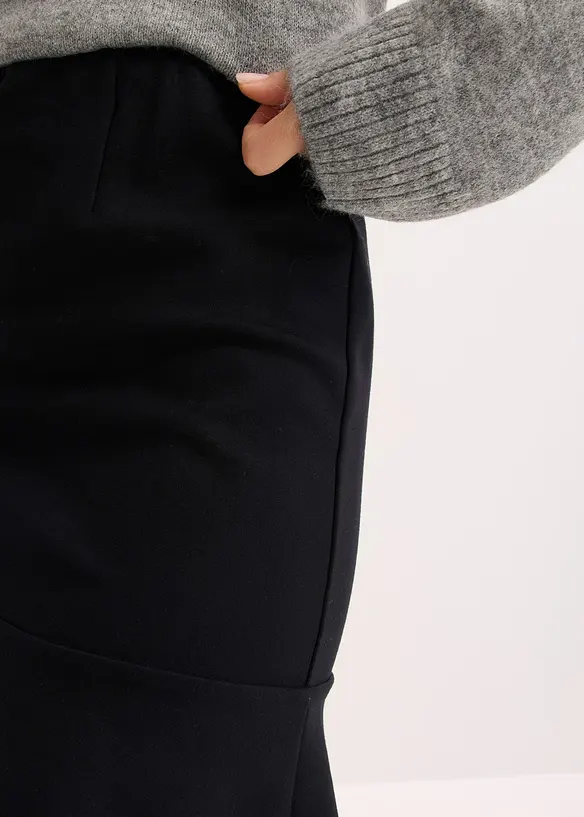 Minigonna in punto di Roma comodo, bonprix