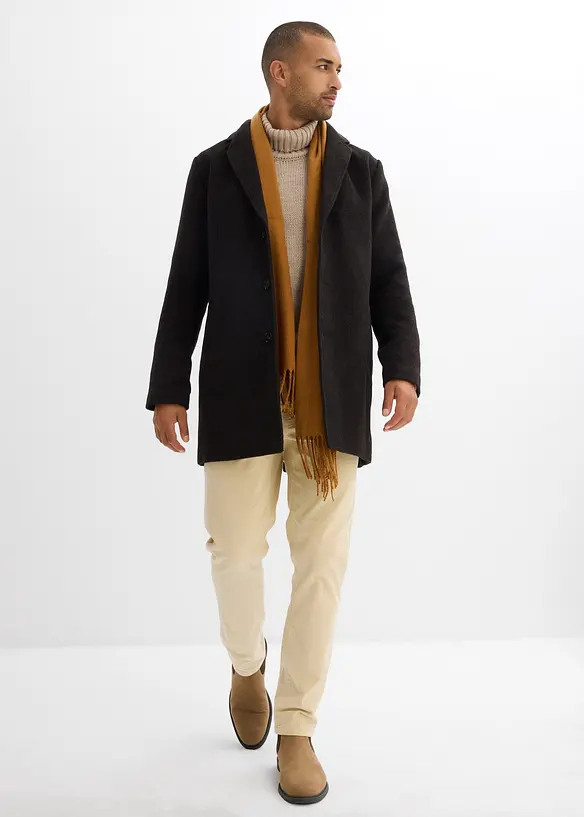 Cappotto corto in misto lana, bonprix