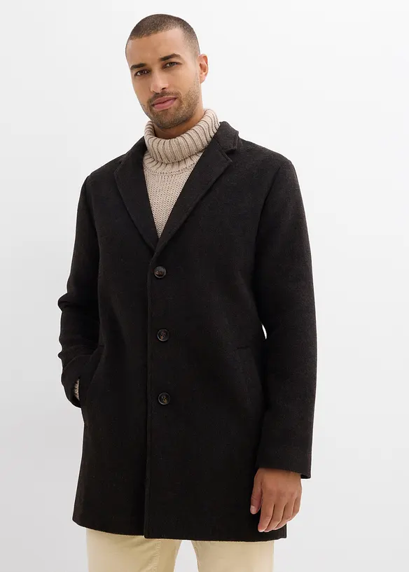 Cappotto corto in misto lana, bonprix