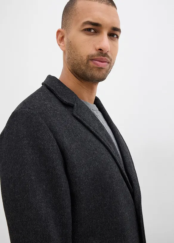 Cappotto corto in misto lana, bonprix