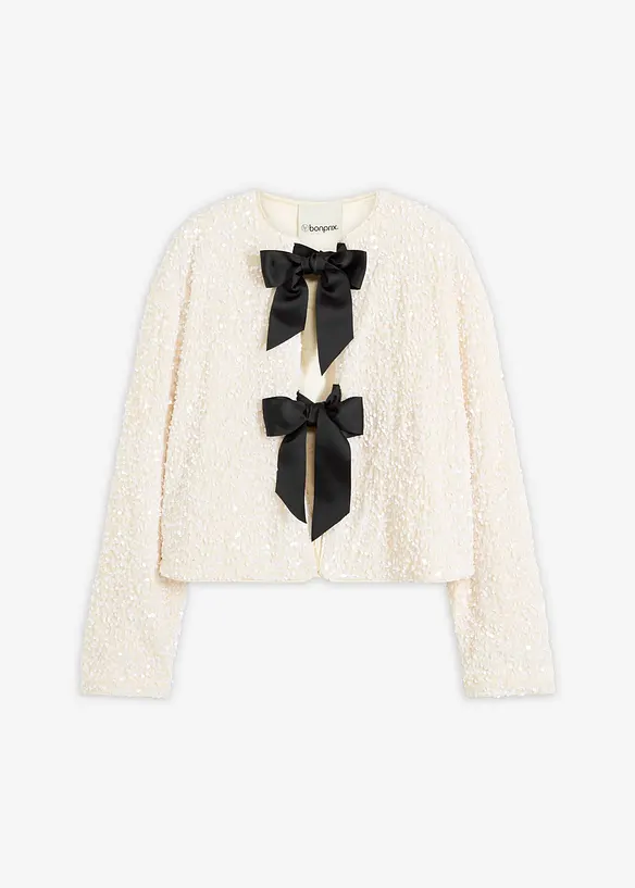 Giacca corta con paillettes, bonprix