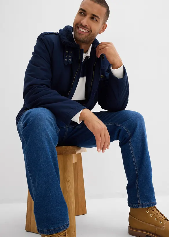 Giacca invernale con fodera teddy, bonprix