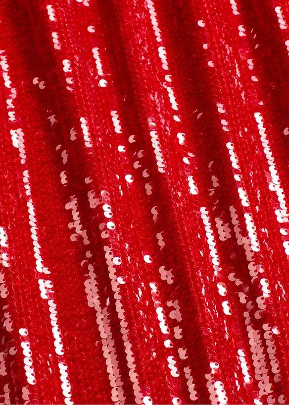 Gonna midi in paillettes, bonprix