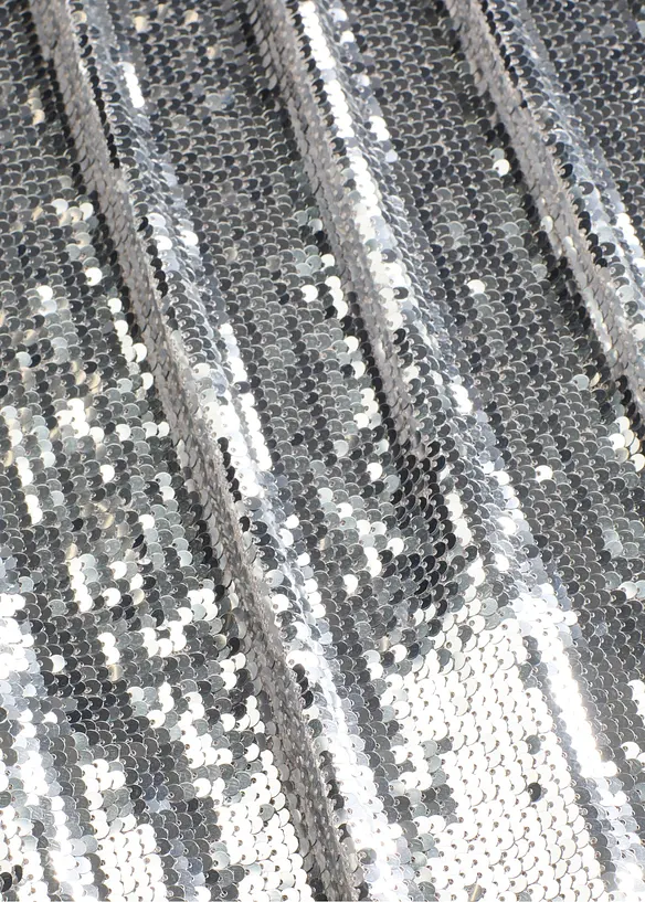 Gonna midi in paillettes, bonprix