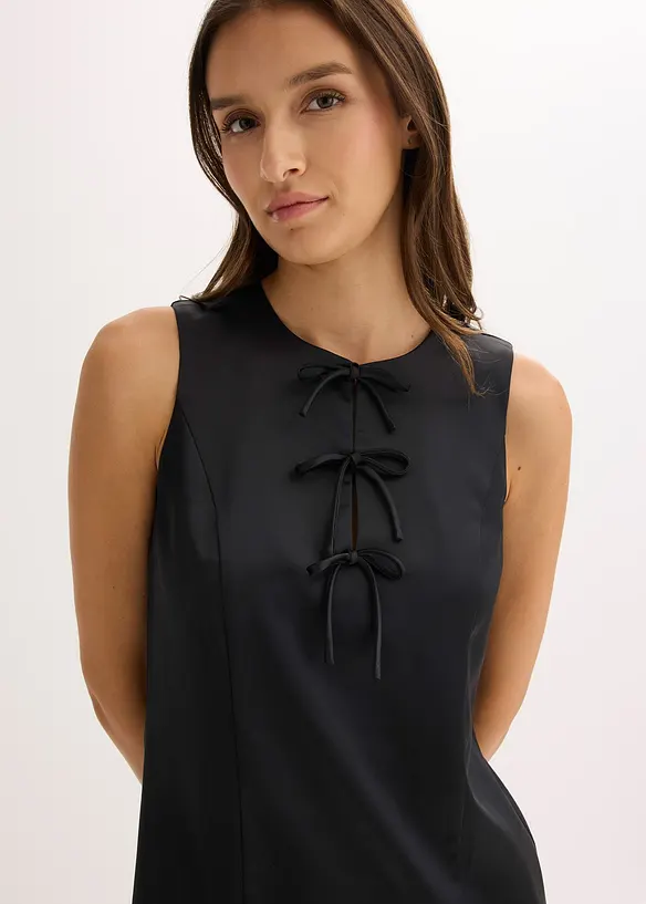 Miniabito in satin lucido, bonprix