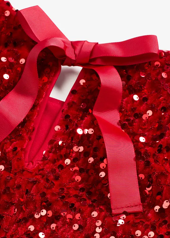 Miniabito con effetto lucido, bonprix