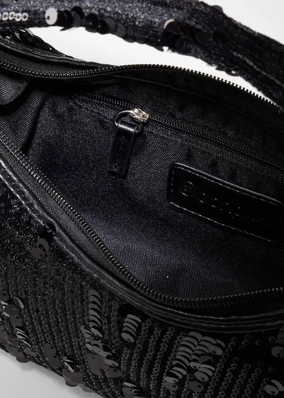 Borsa a mano piccola con paillettes, bonprix
