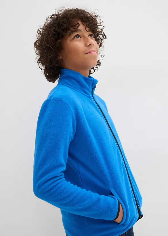 Giacca in pile con collo dritto (pacco da 2), bonprix