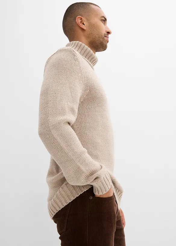 Maglione a collo alto, bonprix