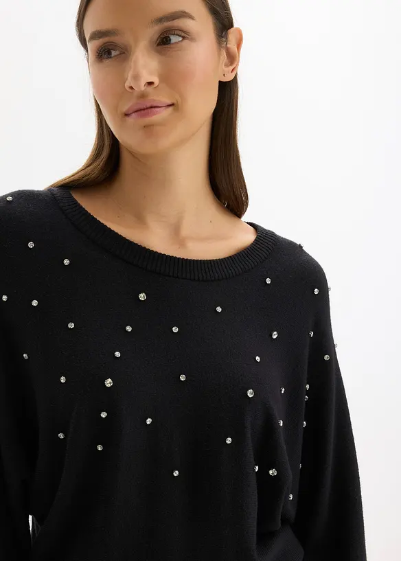 Abito in maglia di misto viscosa morbido, bonprix