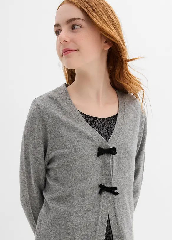 Cardigan in misto viscosa morbido, bonprix