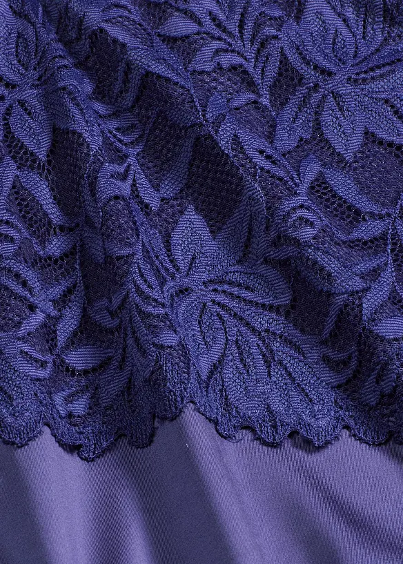 Panty a vita alta con pizzo delicato, bonprix