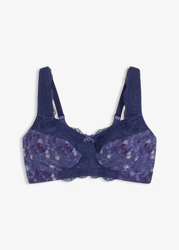 Reggiseno contenitivo senza ferretto con spalline imbottite, bonprix