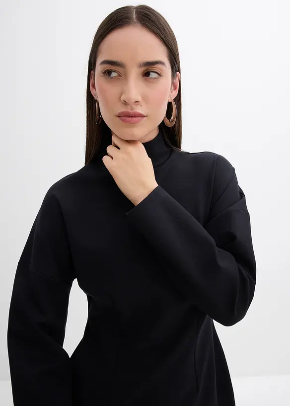 Abito in jersey punto di Roma, bonprix