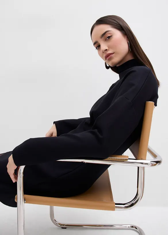 Abito in jersey punto di Roma, bonprix