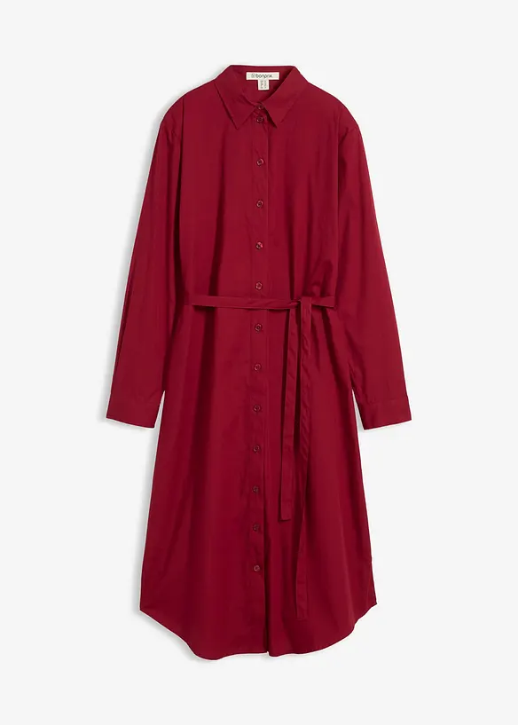 Abito midi in puro cotone biologico, bonprix