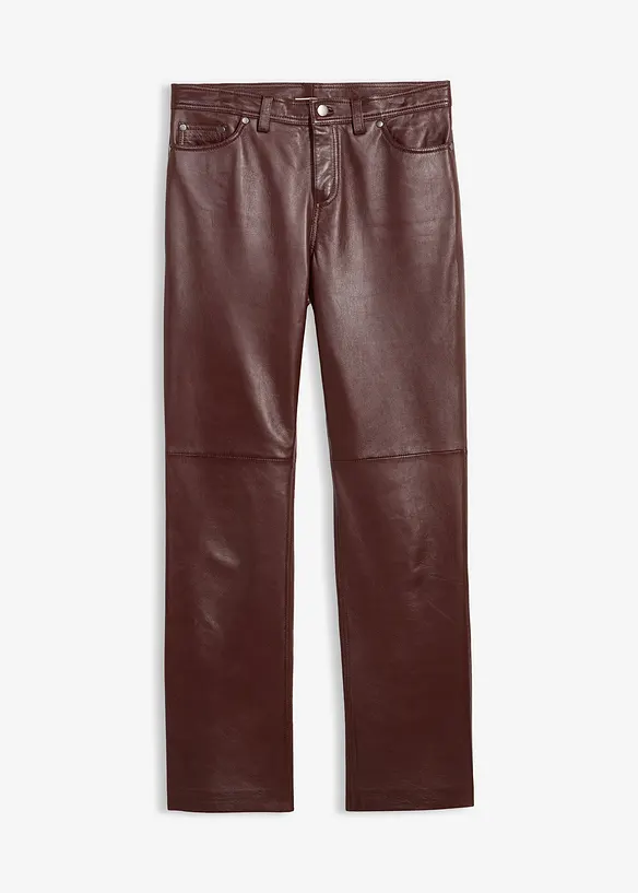 Pantaloni in nappa di agnello, bonprix
